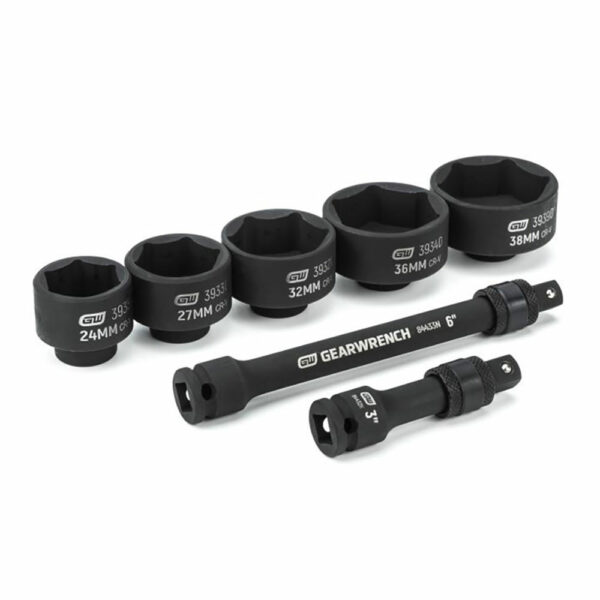41890 GearWrench 6 Pc. Oil Canister Socket Set Service Kit