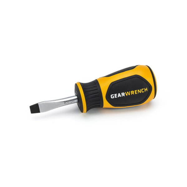 80012H GearWrench 1/4'' x 1-1/2'' Slotted Dual Material Screwdriver