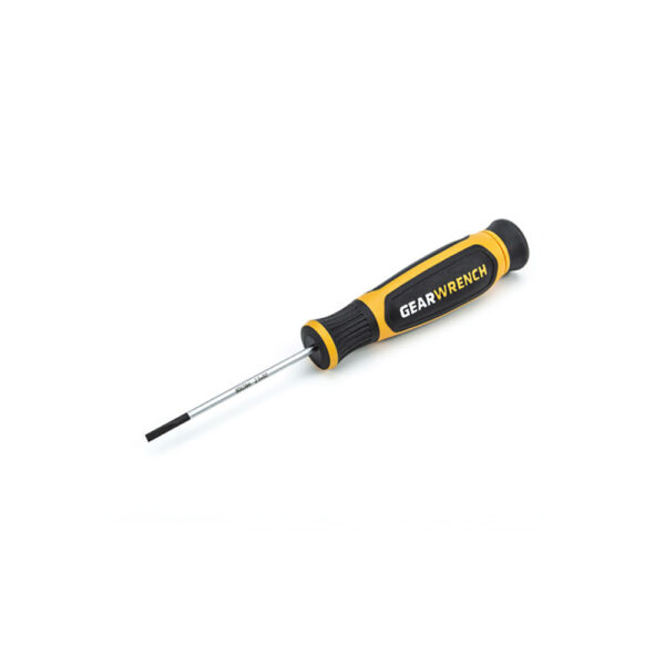 80036H GearWrench 2.5mm x 60mm Mini Slotted Dual Material Screwdriver