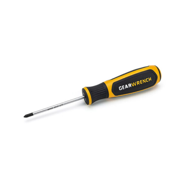 80043H GearWrench #0 x 2-1/2'' Pozidriv Dual Material Screwdriver