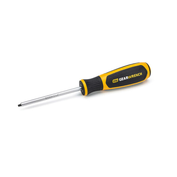 80090H GearWrench #1 x 4'' Square Dual Material Screwdriver