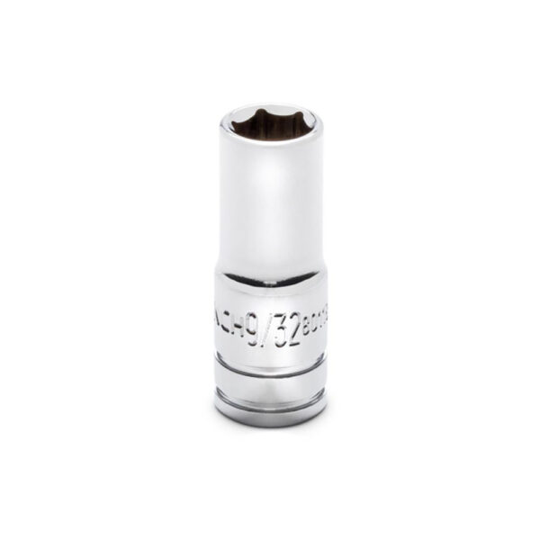 80118S-06 GearWrench 1/4'' Drive 6 Point Mid Length SAE Socket 9/32''