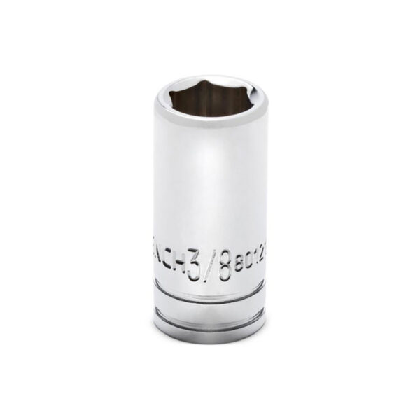 80121S-06 GearWrench 1/4'' Drive 6 Point Mid Length SAE Socket 3/8''