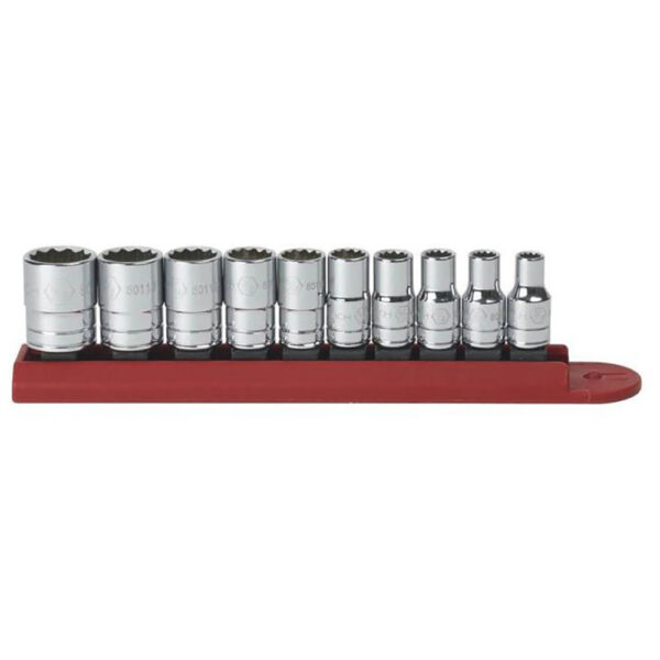 80307D GearWrench 10pc 1/4'' Drive 12 Point Standard SAE Socket Set