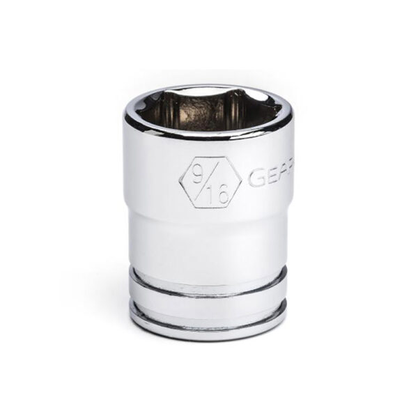 80355 GearWrench 3/8'' Drive 6 Point Standard SAE Socket 9/16''