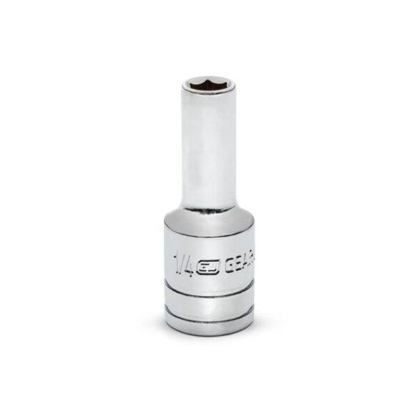 80363S-06 GearWrench 3/8'' Drive 6 Point Mid Length SAE Socket 1/4''