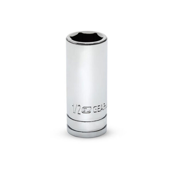 80367S-06 GearWrench 3/8'' Drive 6 Point Mid Length SAE Socket 1/2''