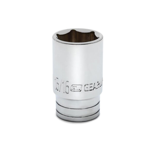 80372S-06 GearWrench 3/8'' Drive 6 Point Mid Length SAE Socket 13/16''