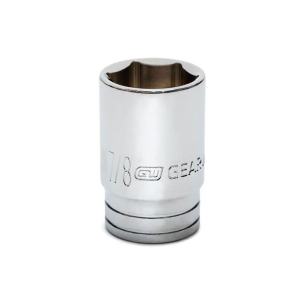 80373S-06 GearWrench 3/8'' Drive 6 Point Mid Length SAE Socket 7/8''