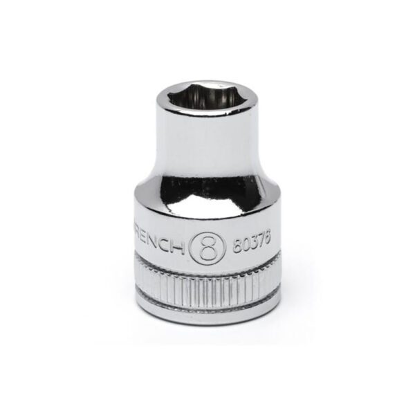 80376 GearWrench 3/8'' Drive 6 Point Standard Metric Socket 8mm