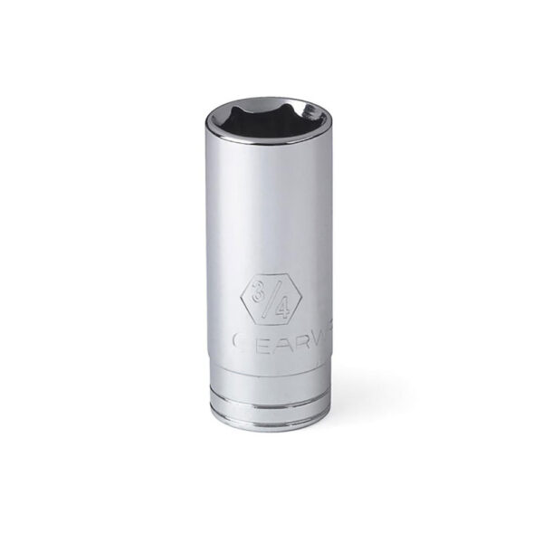 80388 GearWrench 3/8'' Drive 6 Point Deep Metric Socket 6mm