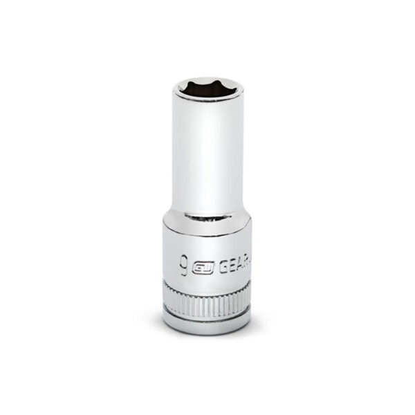 80391S-06 GearWrench 3/8'' Drive 6 Point Mid Length Metric Socket 9mm