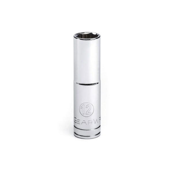 80394D GearWrench 3/8'' Drive 6 Point Deep Metric Socket 12mm