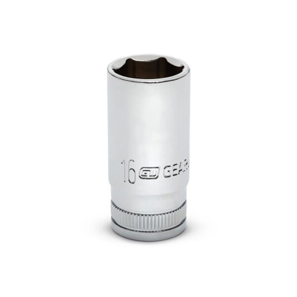 80398S-06 GearWrench 3/8'' Drive 6 Point Mid Length Metric Socket 16mm