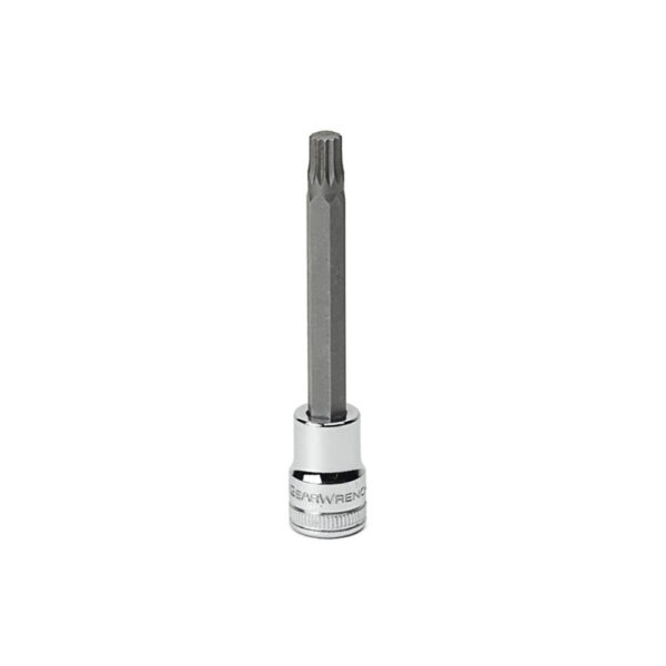 80450 GearWrench 3/8'' Drive Long Triple Square Bit Metric Socket 8mm