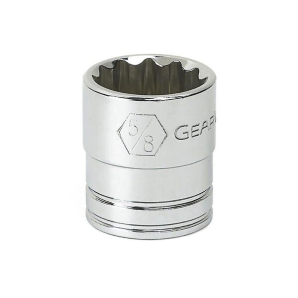 80502 GearWrench 3/8'' Drive 12 Point Standard SAE Socket 5/8''