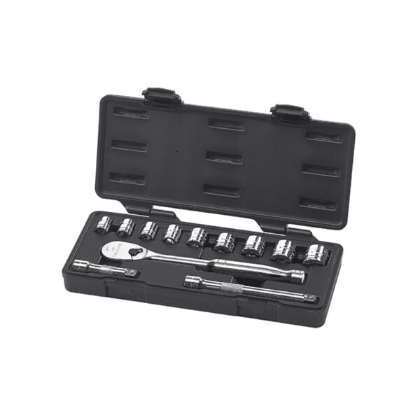 80556 GearWrench 3/8'' Drive 6 Point Standard SAE Mechanics 12PC Tool Set