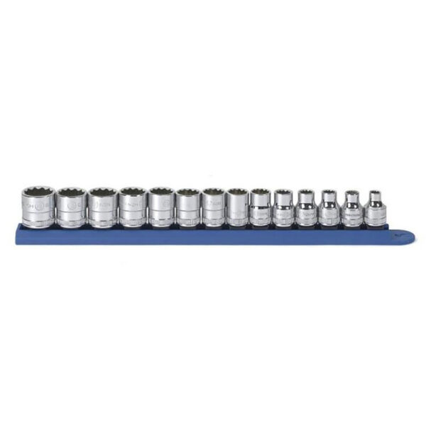 80560 GearWrench 14PC 3/8'' Drive 12 Point Standard Metric Socket Set