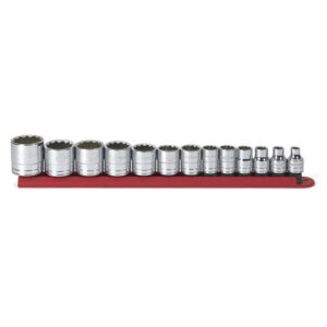 80561 GearWrench 13PC 3/8'' Drive 12 Point Standard SAE Socket Set