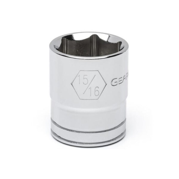 80610D GearWrench 1/2'' Drive 6 Point Standard SAE Socket 15/16''