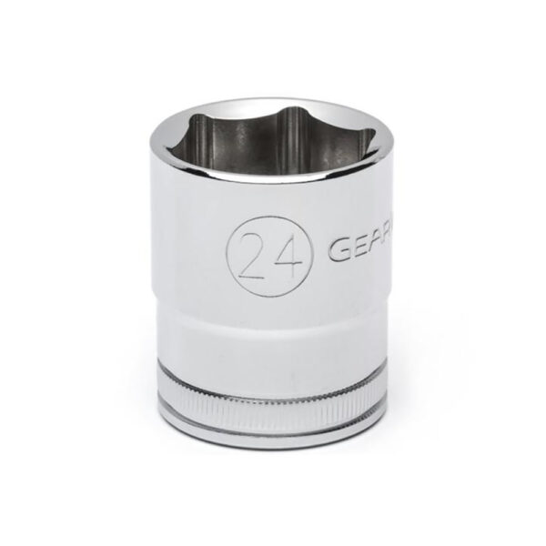 80636D GearWrench 1/2'' Drive 6 Point Standard Metric Socket 24mm