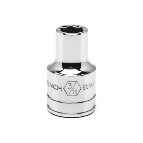 80648 GearWrench 1/2'' Drive 6 Point Standard SAE Socket 3/8''