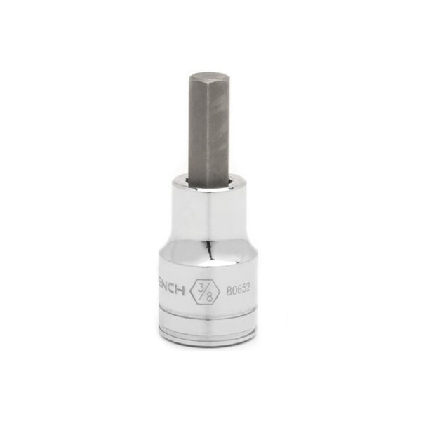 80652 GearWrench 1/2'' Drive Hex Bit SAE Socket 3/8''