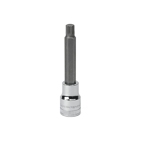 80665 GearWrench 1/2'' Drive Extra Long Triple Square Bit Metric Socket 10mm