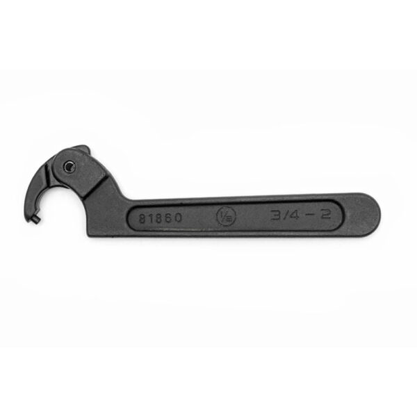 81861 GearWrench 3/4'' to 2'' Adjustable Pin Black Oxide Spanner Wrench 3/16'' Pin