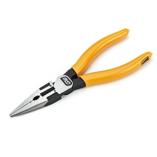 82176 GearWrench 6'' Pitbull Dipped Handle Long Nose Pliers