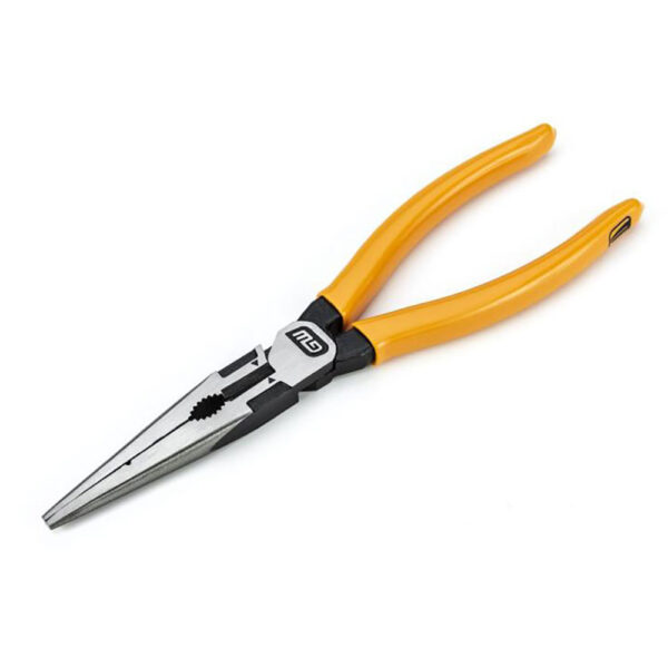 82177 GearWrench 8'' Pitbull Dipped Handle Long Nose Pliers