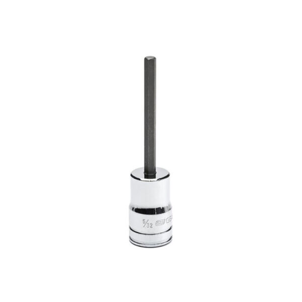 82523 GearWrench 3/8'' Drive Mid Length Hex Bit SAE Socket 5/32''