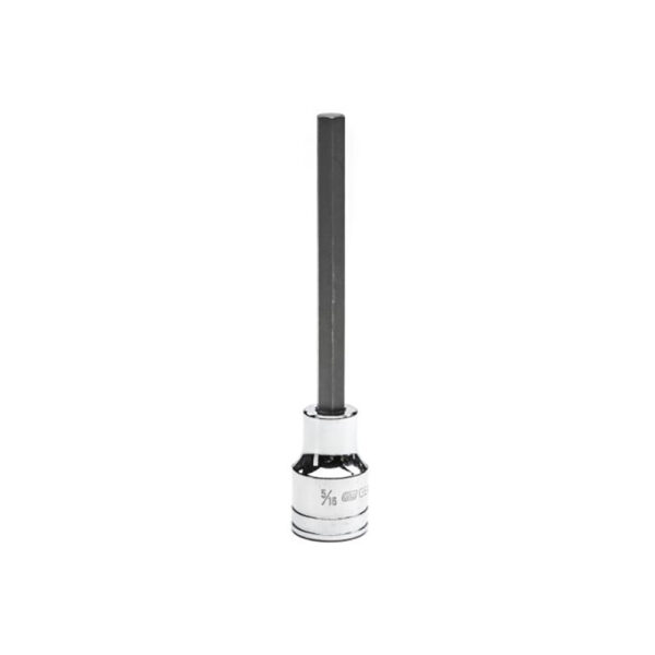 82565 GearWrench 1/2'' Drive Long Length Hex Bit SAE Socket 5/16''