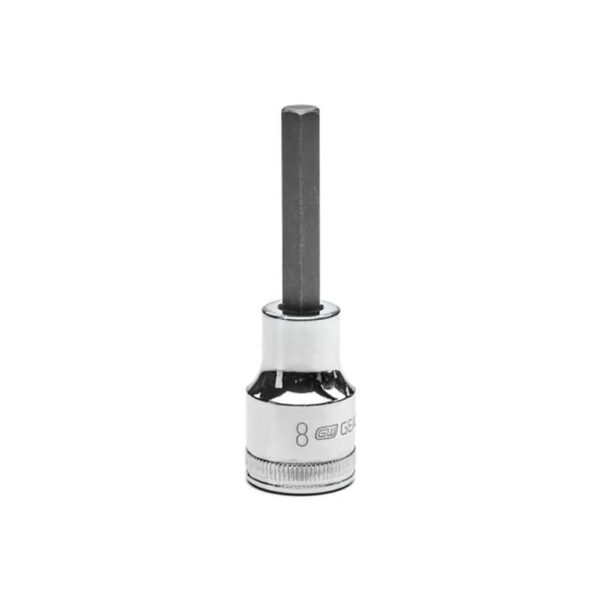 82572 GearWrench 1/2'' Drive Mid Length Hex Bit Metric Socket 8mm