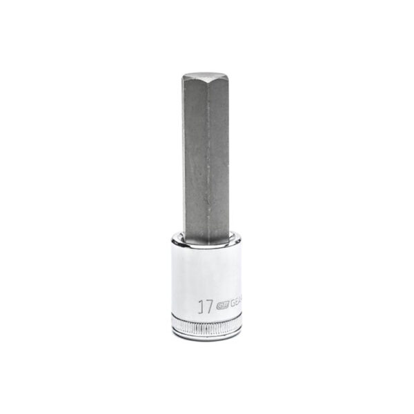 82576 GearWrench 1/2'' Drive Mid Length Hex Bit Metric Socket 17mm