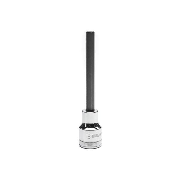 82580 GearWrench 1/2'' Drive Long Length Hex Bit Metric Socket 8mm