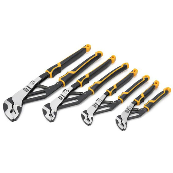 82594C GearWrench 4 Pc. Pitbull Auto-Bite Tongue & Groove Dual Material Pliers