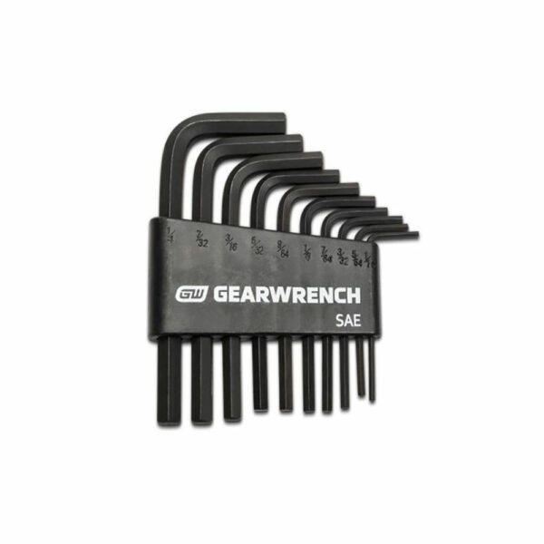 83500 GearWrench Short Arm Hex Key 10PC Set SAE