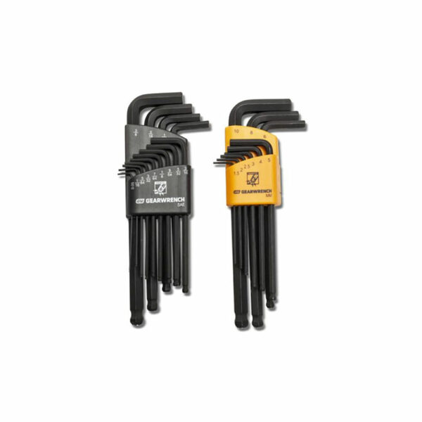 83526 GearWrench Magnetic End Ball End Hex Key 22PC Set SAE/MM