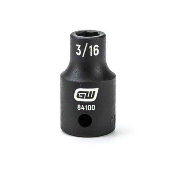 84100 GearWrench 1/4'' Drive 6 Point Standard Impact SAE Socket 11/32''