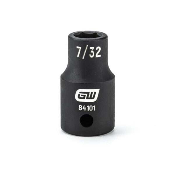 84101 GearWrench 1/4'' Drive 6 Point Standard Impact SAE Socket 7/32''