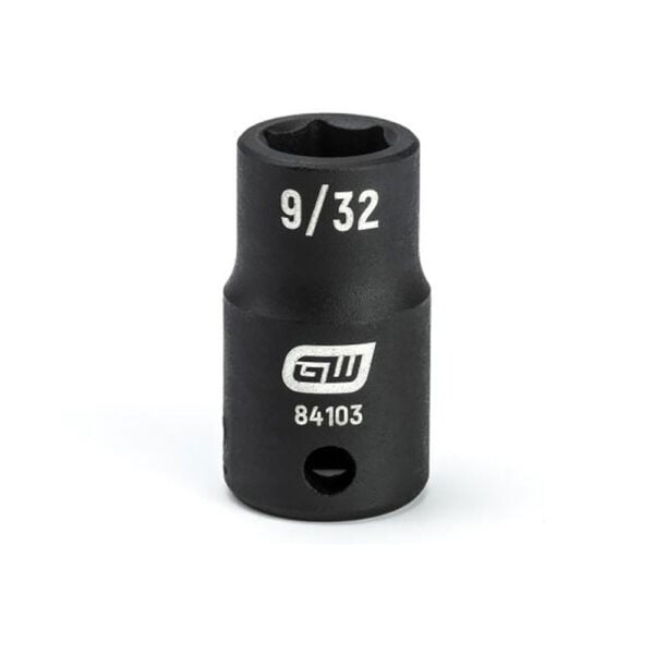 84103 GearWrench 1/4'' Drive 6 Point Standard Impact SAE Socket 9/32''