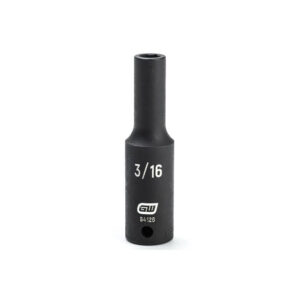 GearWrench 1/4'' Drive Deep Impact SAE Sockets