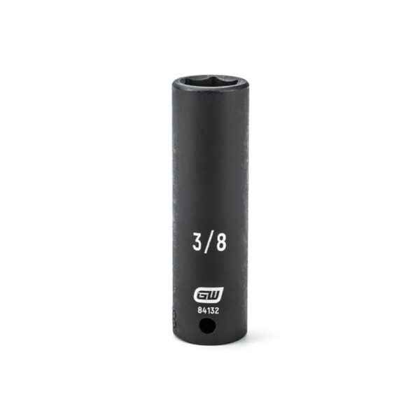 84132 GearWrench 1/4'' Drive 6 Point Deep Impact SAE Socket 3/8''