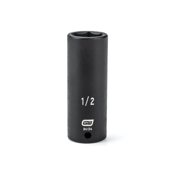 84134 GearWrench 1/4'' Drive 6 Point Deep Impact SAE Socket 1/2''