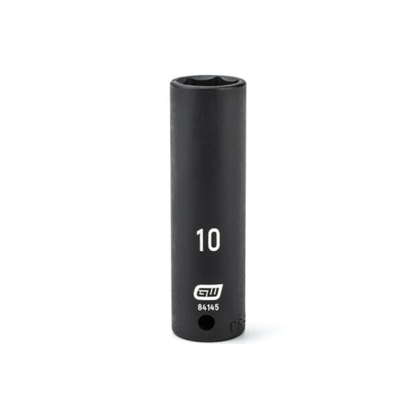 84145 GearWrench 1/4'' Drive 6 Point Deep Impact Metric Socket 10mm