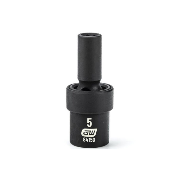 84159 GearWrench 1/4'' Drive 6 Point Standard Universal Impact Metric Socket 5mm