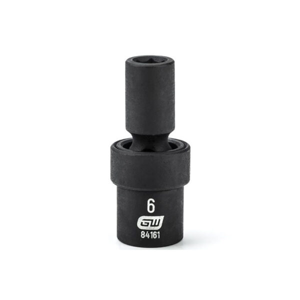 84161 GearWrench 1/4'' Drive 6 Point Standard Universal Impact Metric Socket 6mm