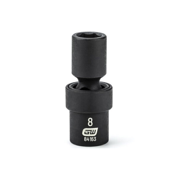 84163 GearWrench 1/4'' Drive 6 Point Standard Universal Impact Metric Socket 8mm