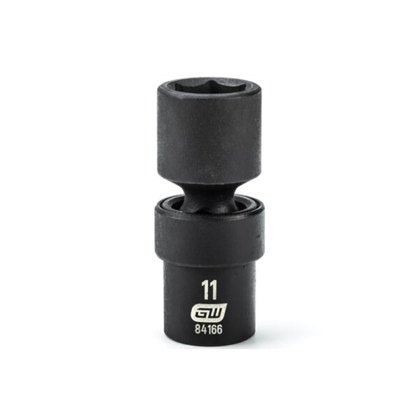 84166 GearWrench 1/4'' Drive 6 Point Standard Universal Impact Metric Socket 11mm